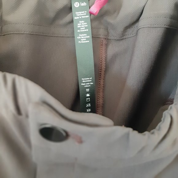 Lululemon LAB Wool-Blend Pant 26" Shorter Length Pelt - Picture 11 of 12